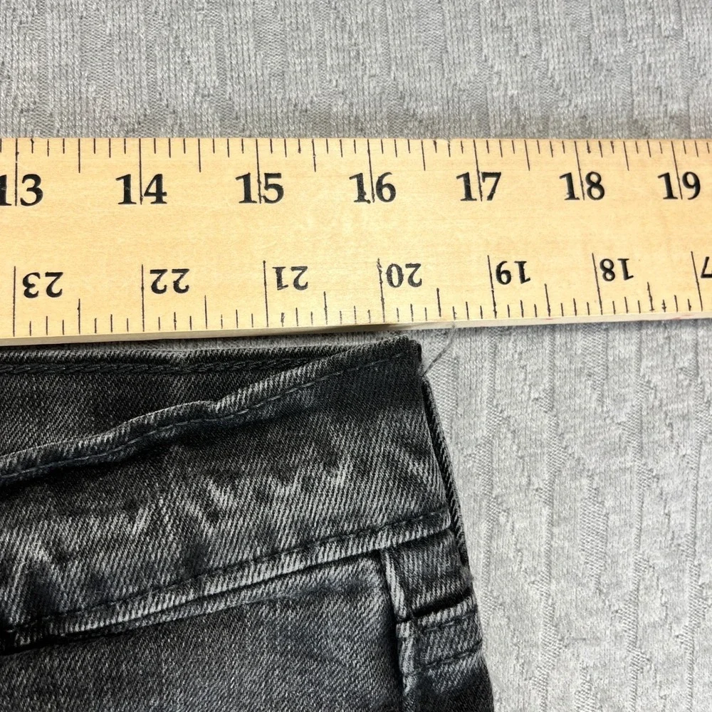 Levi 505 Regular Fit Jeans Men 34x34 Fits 32x31 Black Waterless Denim 00505-2342